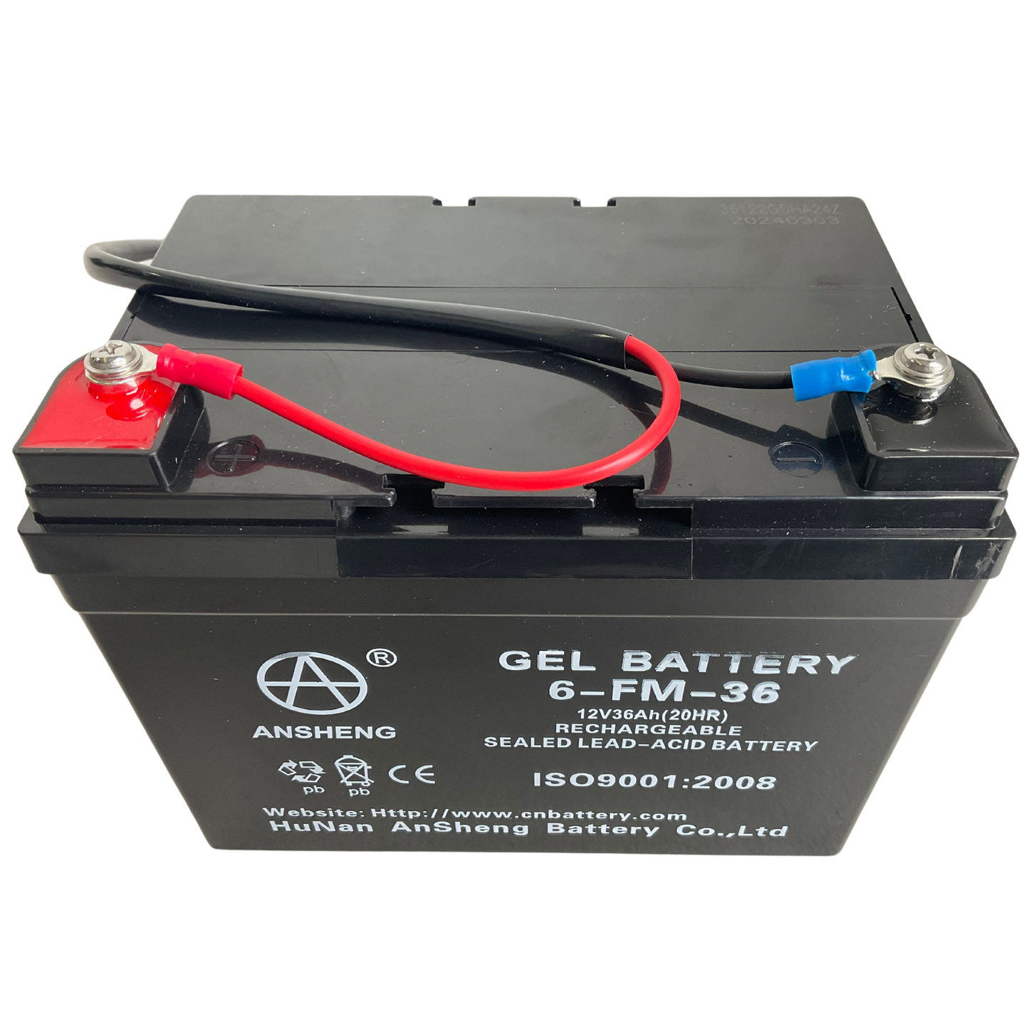 Replacement Battery Kasa Golf Buggy 12V 36ah Suitable for S7-R & S7-E Buggy