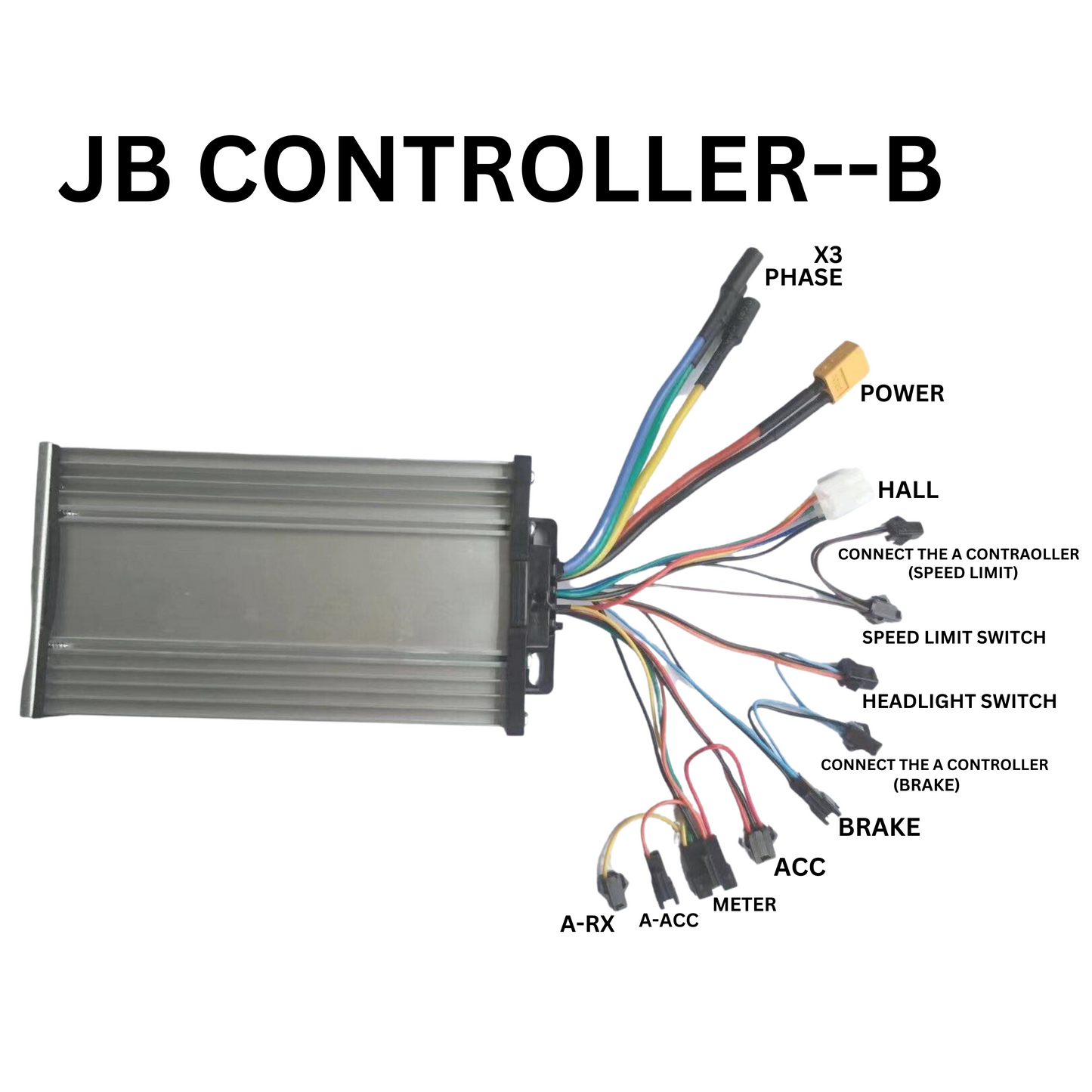 48V Brushless Rear wheelhub Motor Controller 30A For Kasa T1 Pro 4000W Scooter