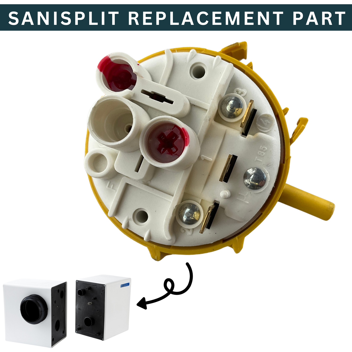 Automatic On / Off Pressure Switch Replacement for Sanisplit
