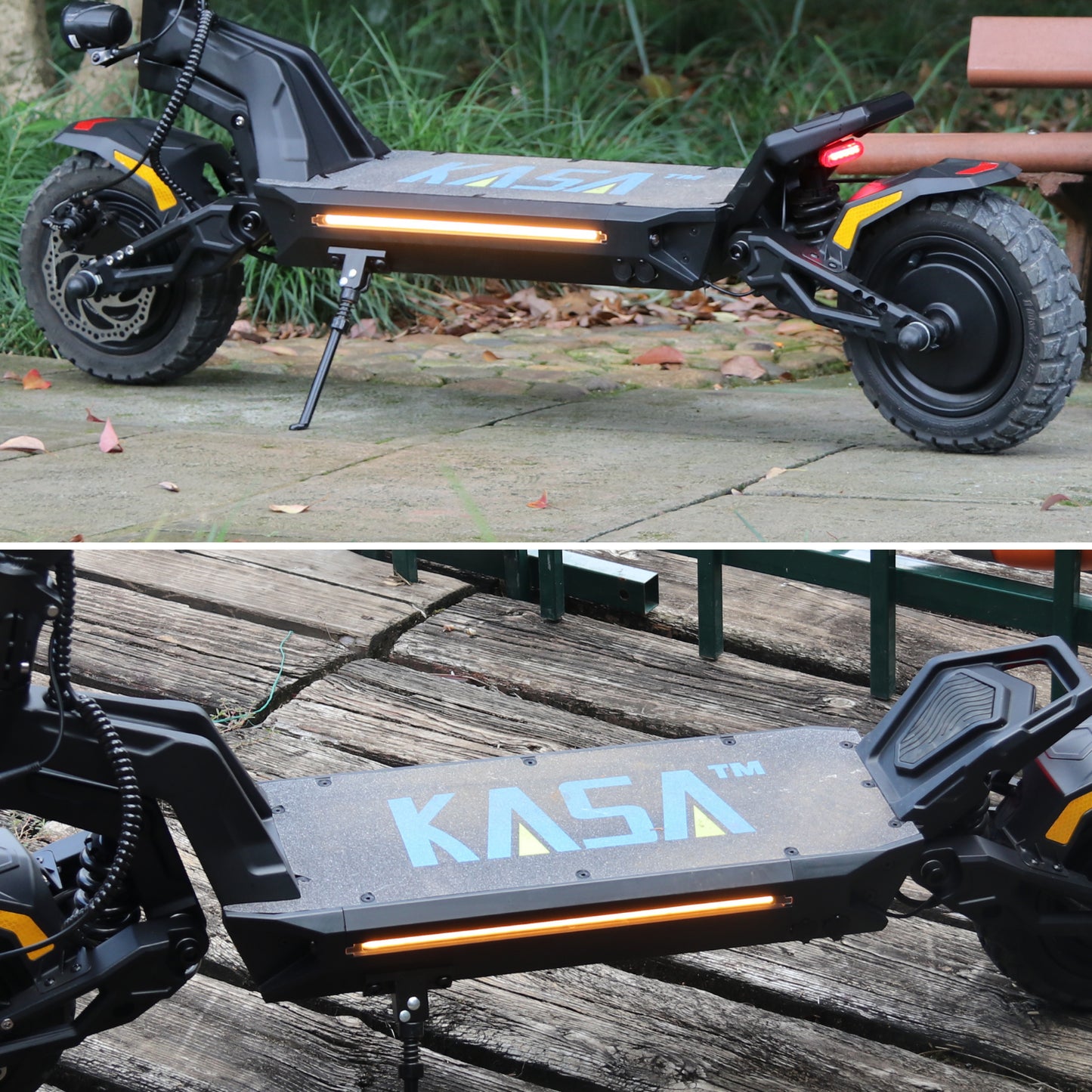 Kasa 4000W Electric Scooter Foldable E-Scooter 10" Off Road Tyre Brushless Motor