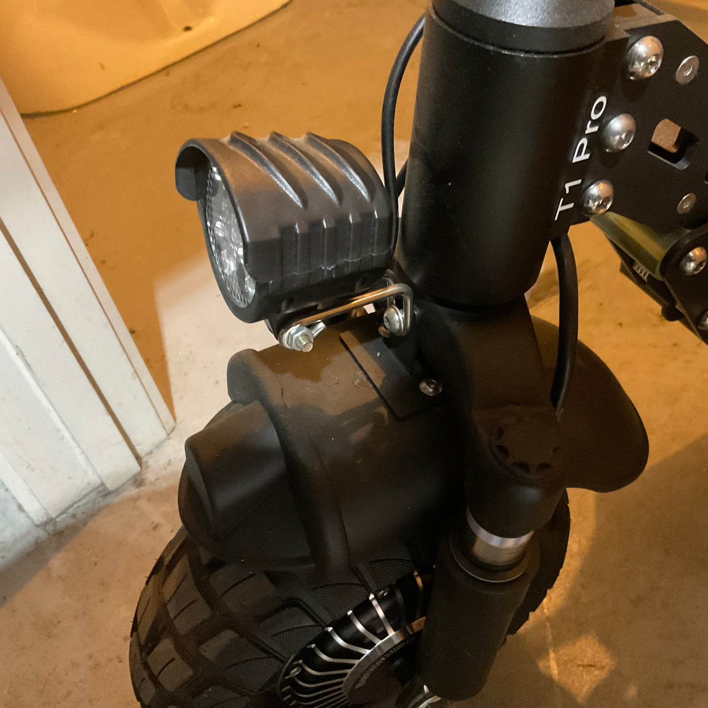 Replacement Front Led Light with Built-in Horn for KASA T1 Pro Electric Scooter