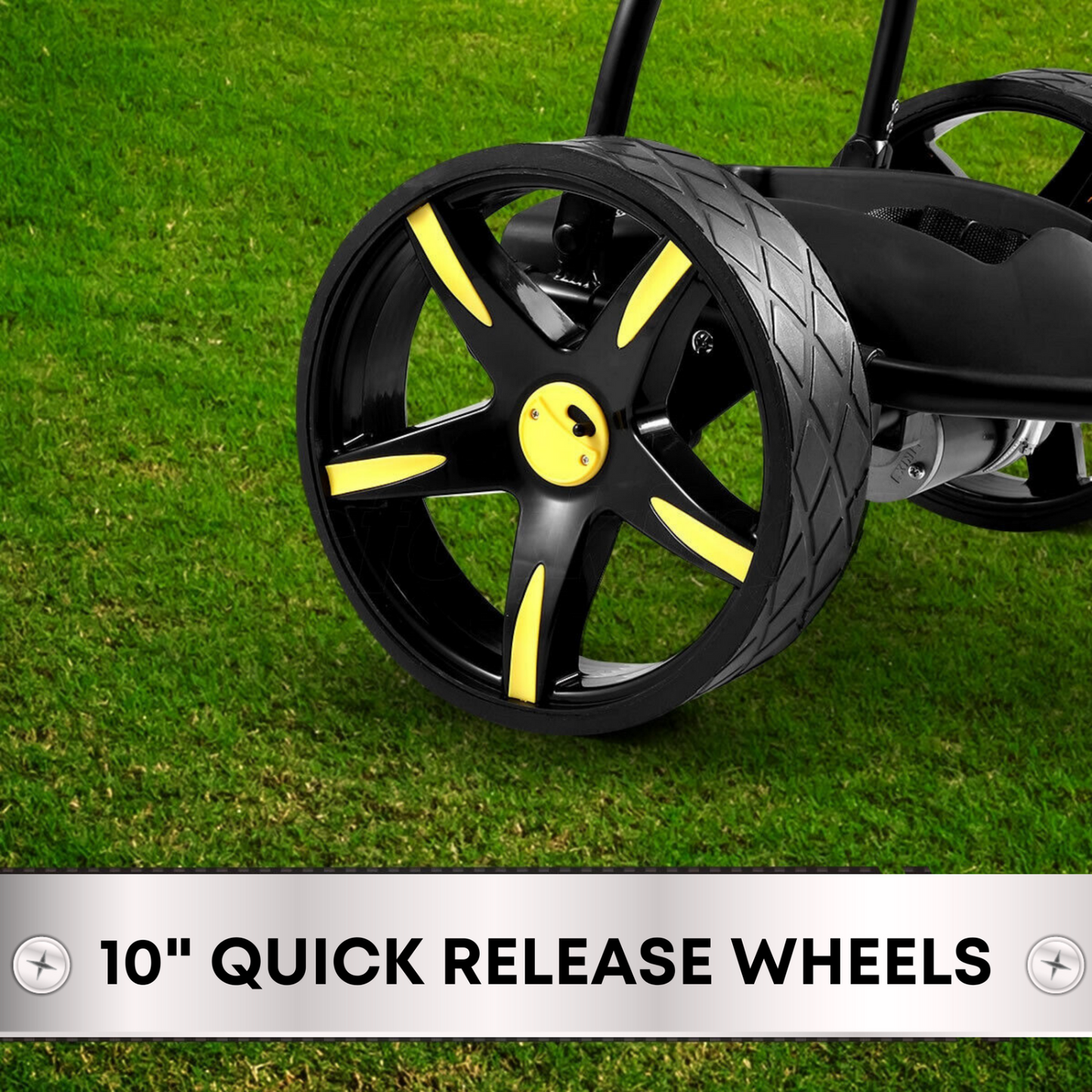 Replacement Wheel Rubber Golf Buggy Suitable for Kasa S7-R & S7-E Buggy
