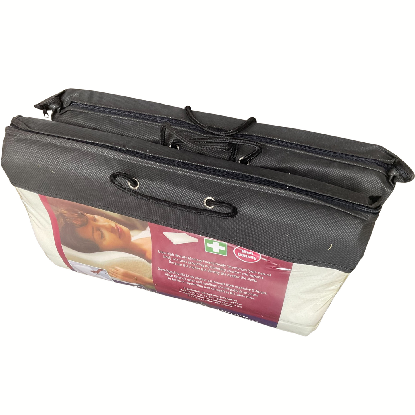 Luxurious Memory Foam Pillow for Ultimate Comfort 50cm x 30cm x 10/7cm
