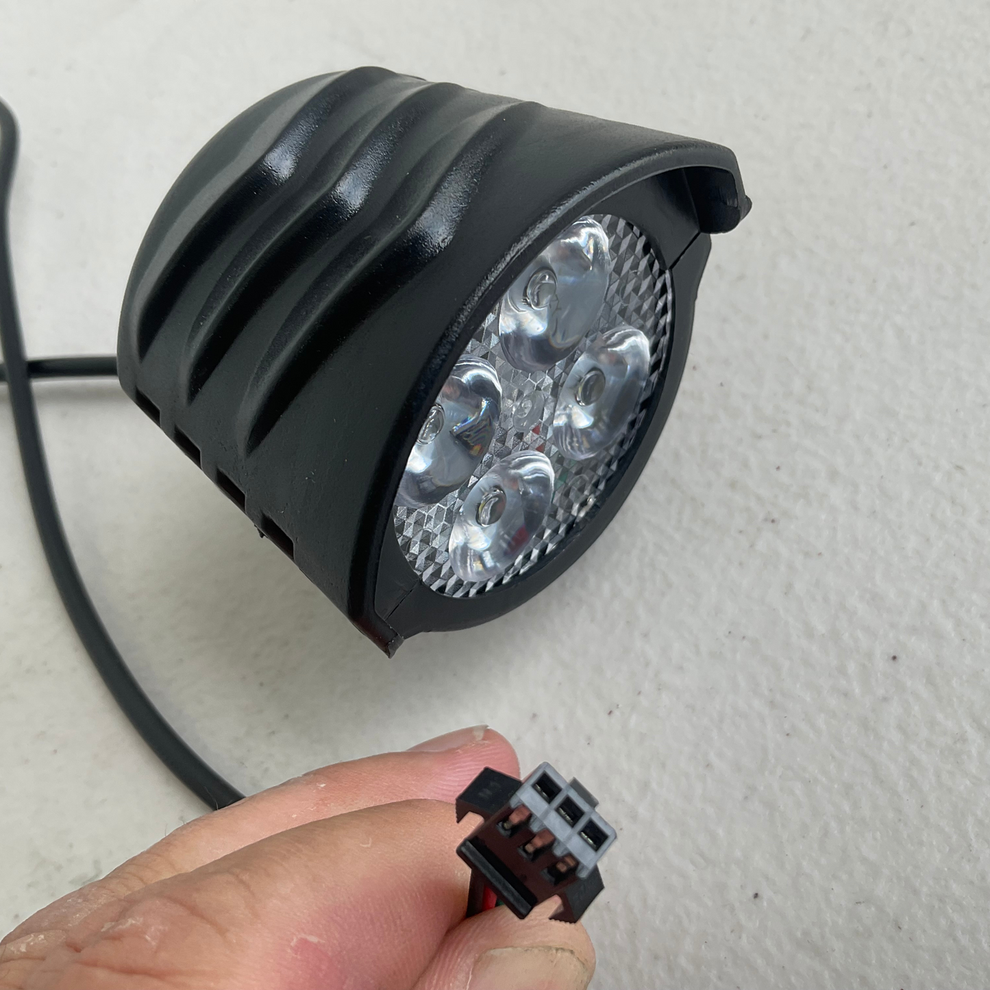 Replacement Front Led Light with Built-in Horn for KASA T1 Pro Electric Scooter