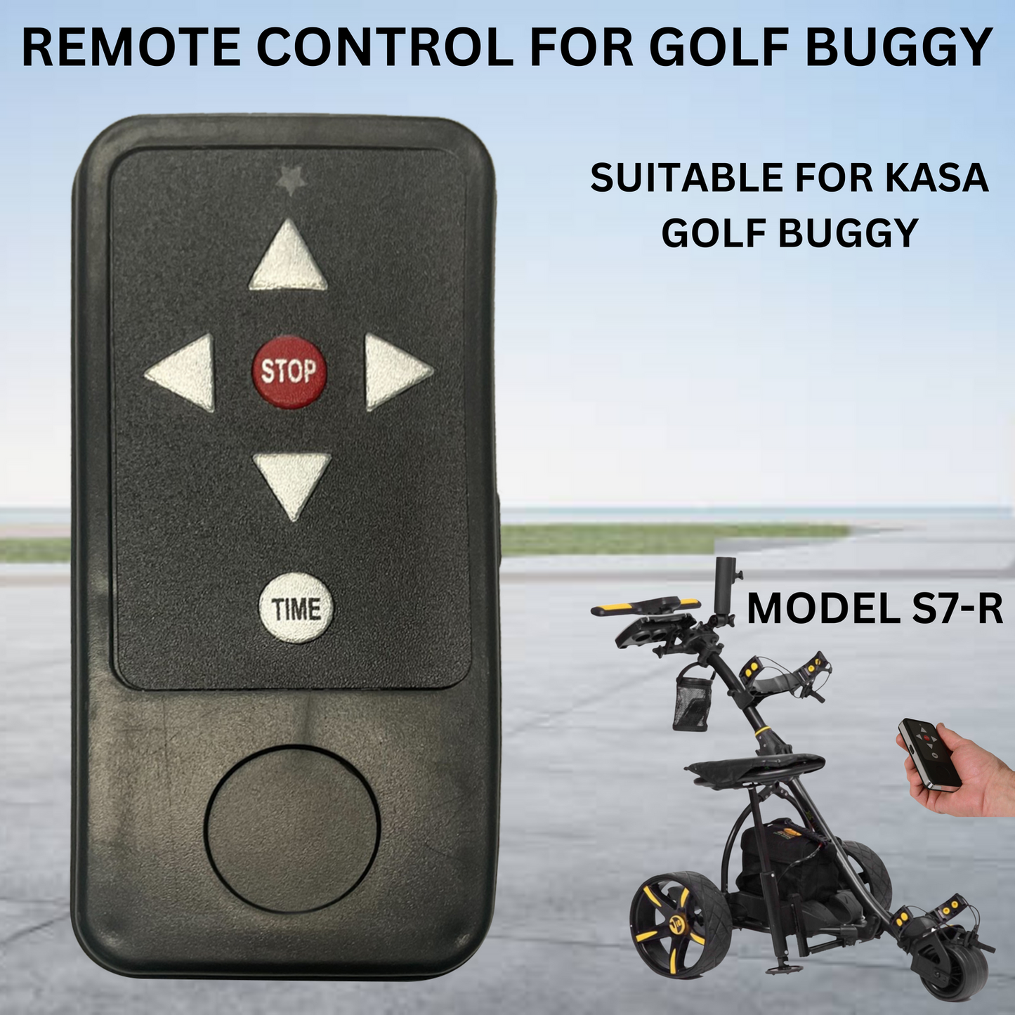 KASA Golf Buggy Replacement Remote Control for Kasa Electric Golf Buggy S7-R
