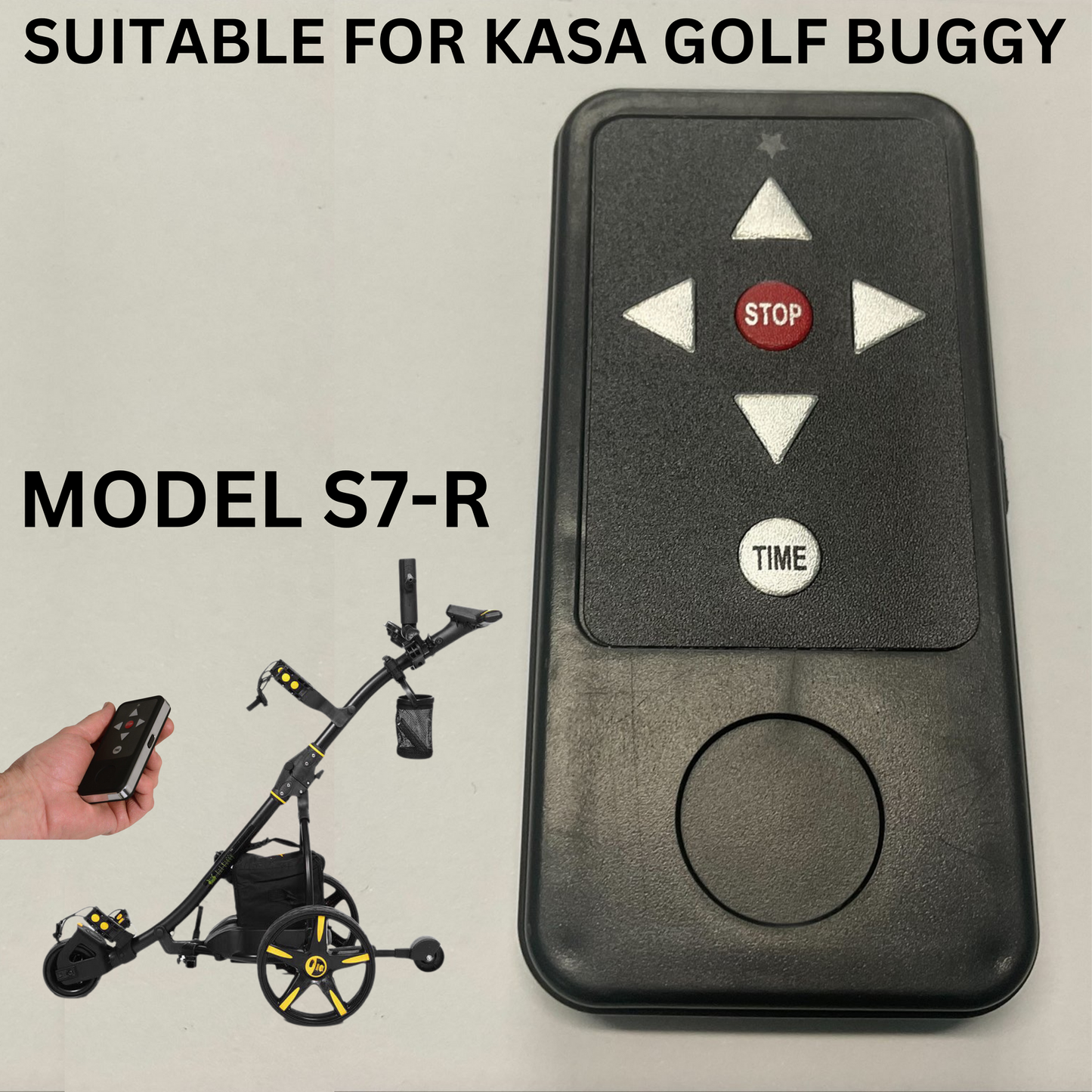 KASA Golf Buggy Replacement Remote Control for Kasa Electric Golf Buggy S7-R