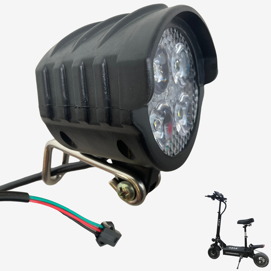 Replacement Front Led Light with Built-in Horn for KASA T1 Pro Electric Scooter
