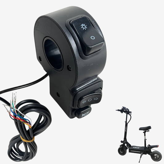 Replacement Light / Horn / Indicator Switch for KASA T1 Pro Electric Scooter