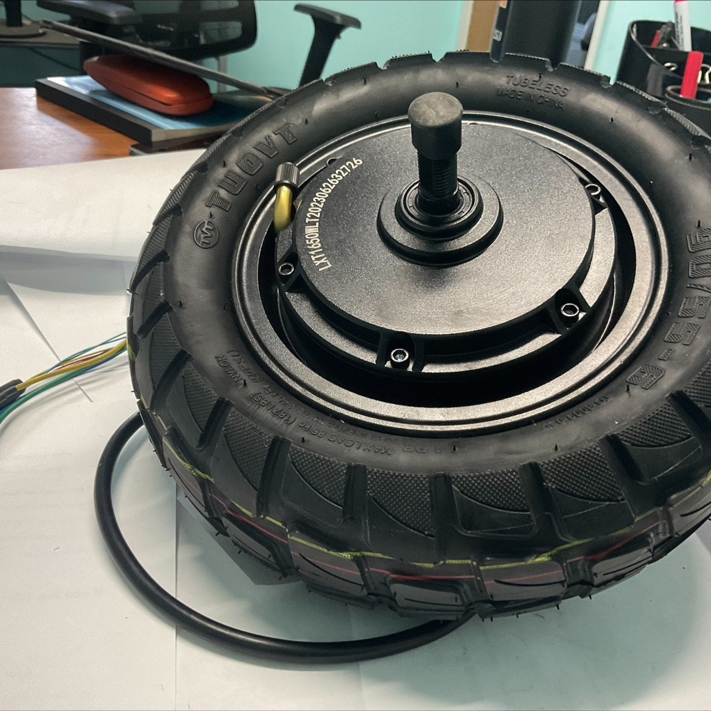 10" Wheel Hub Motor 1650/2000w W/ Off Road Tyre for Kasa T1pro Electric Scooter