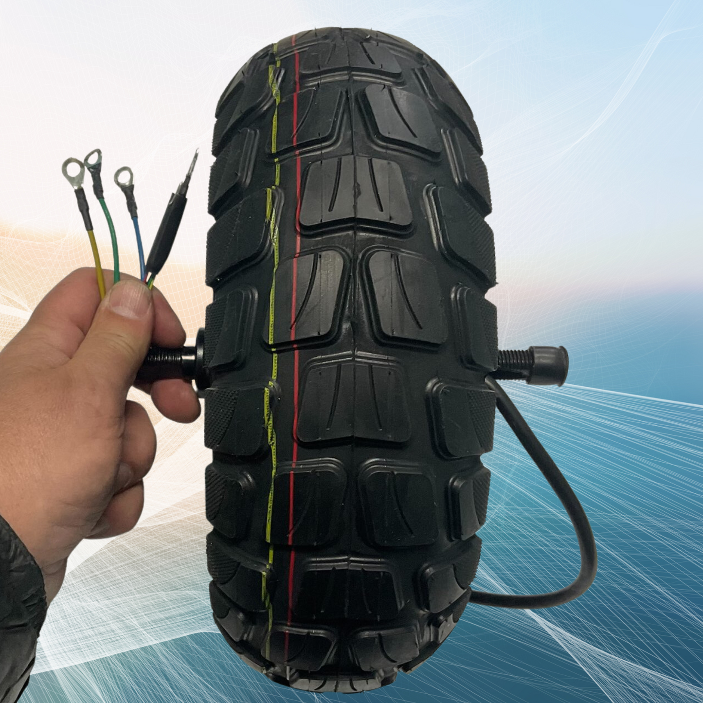 10" Wheel Hub Motor 1650/2000w W/ Off Road Tyre for Kasa T1pro Electric Scooter