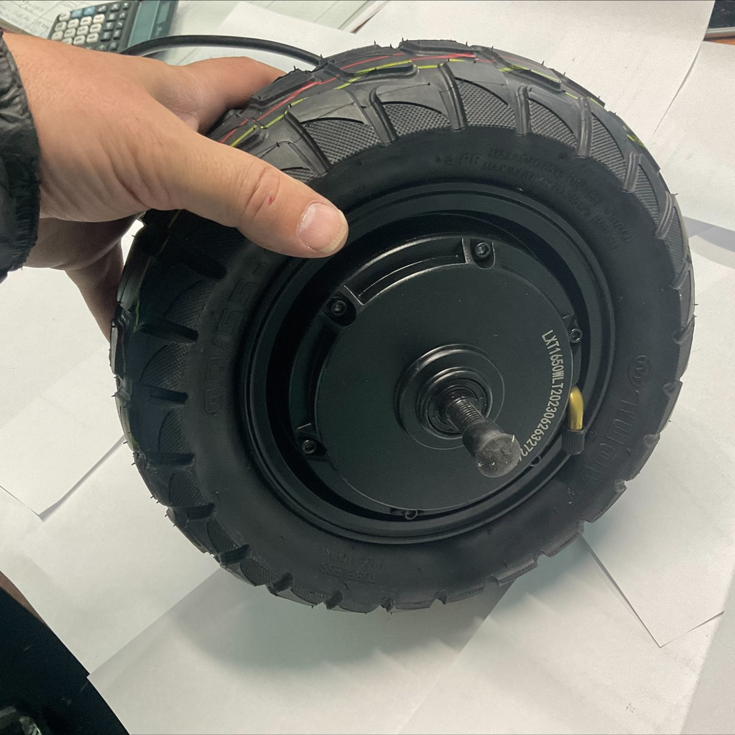 10" Wheel Hub Motor 1650/2000w W/ Off Road Tyre for Kasa T1pro Electric Scooter