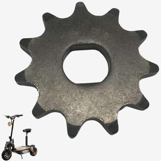 11T Teeth Front Chain Motor Sprocket Dirt Pocket For Pinion Gear 2000W Electric Scooter S2000R