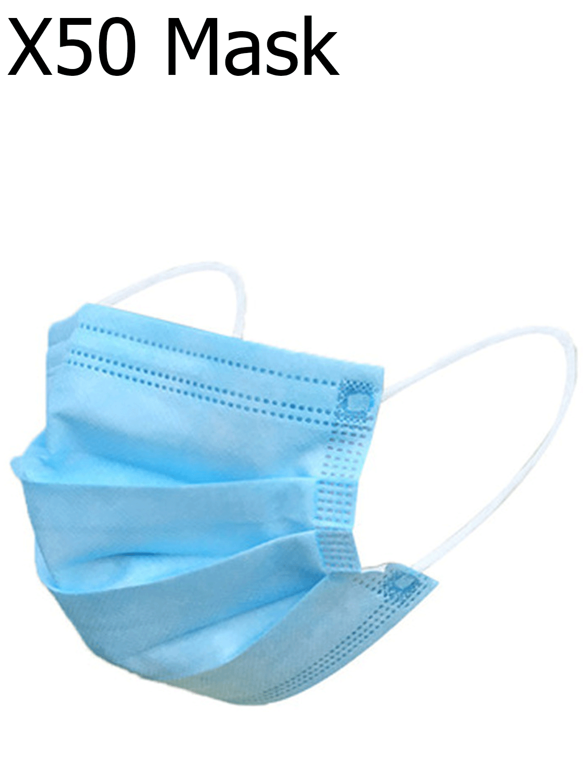 50PCS Disposable FACE MASK