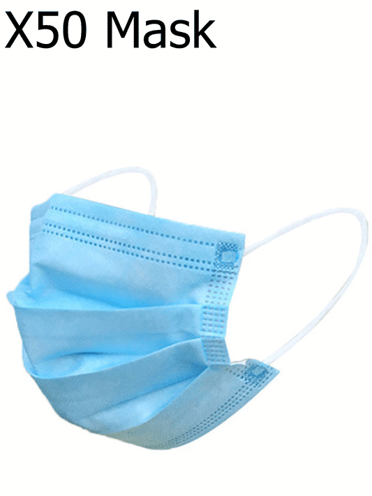 50PCS Disposable FACE MASK