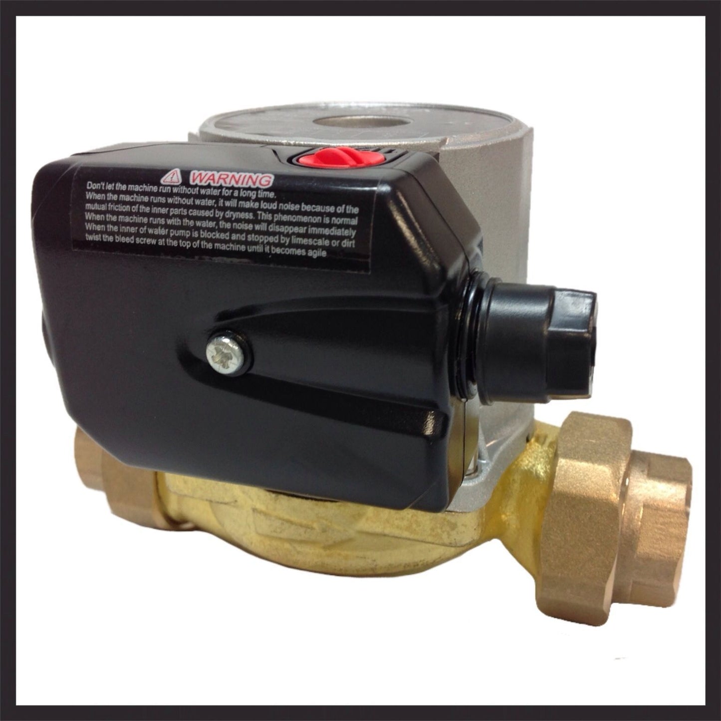 NEW 3 SPEED BRASS SOLAR HOT WATER CIRCULATION PUMP REPLACES GRUNDFOS UPS 25-60B