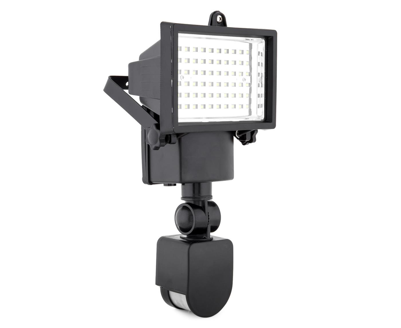 Kasa 60 LED Solar Motion Sensor Light Flood Spotlight Adjustable Outdoor Garden