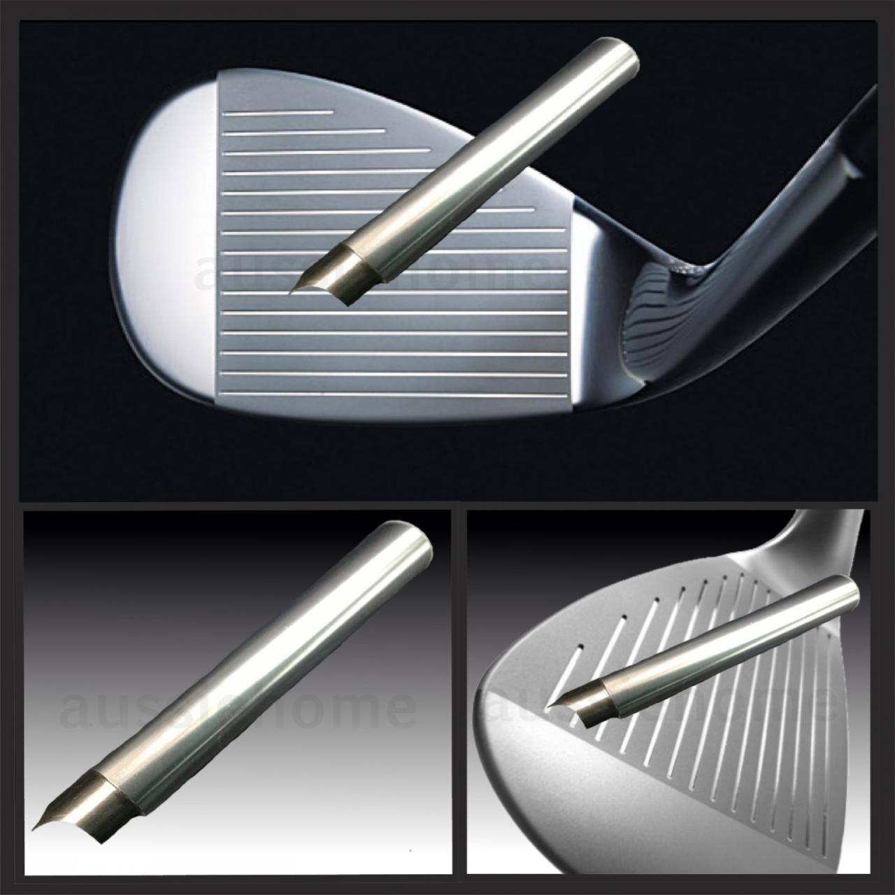 Golf Club Iron Wedge Groove Groover Sharpener Groove Cleaner Both U V GROOVES