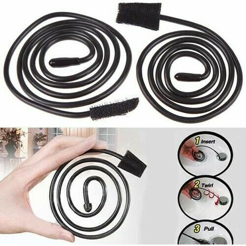 Turbo Snake Unclog Sink Tub Drain Clean Bathroom Hair Remover Kitchen Pipe Tool