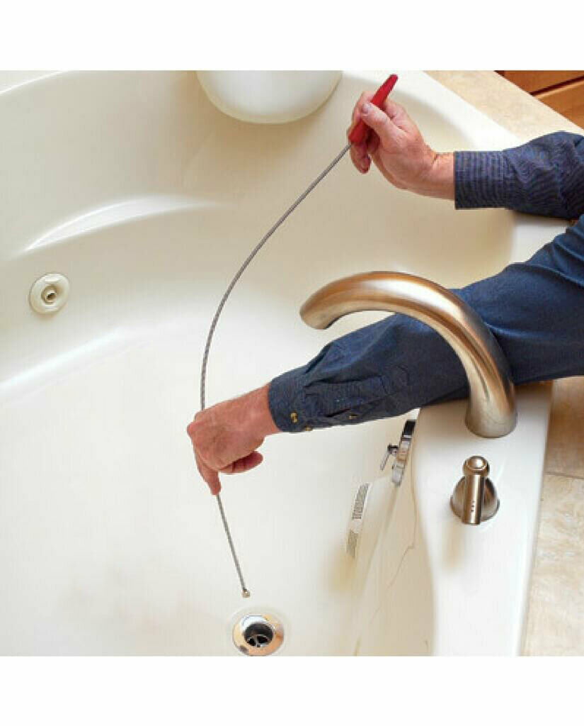 Turbo Snake Unclog Sink Tub Drain Clean Bathroom Hair Remover Kitchen Pipe Tool