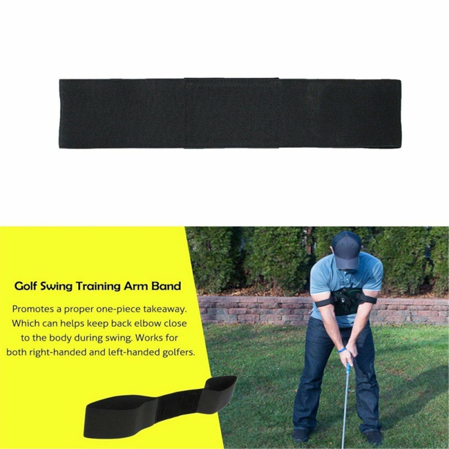 KASA Golf Power Band Swing Muscle Memory Training Belt Score Distance Technique