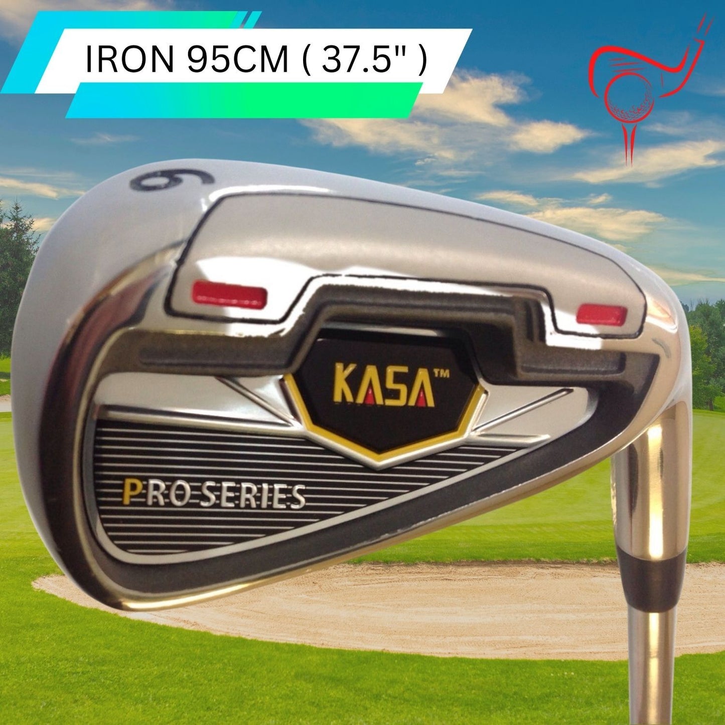 KASA PRO CLUB USA 12PC MEN'S RH GRAPHITE GOLF SET W/BAG PUTTER PREMIUM VALUE SET