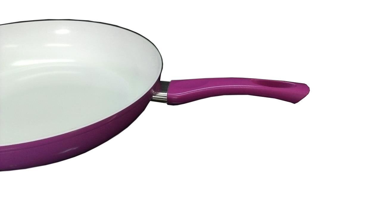 Kasa Genuine Cookware Cook Food Quickly Pink Ceramic Forge Frying Pan