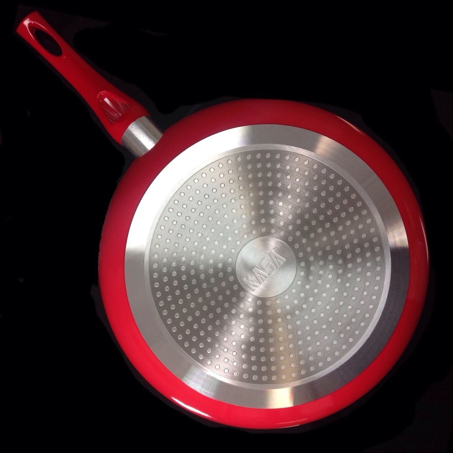 KASA Ceramic Forged Stone Marble Coated Frying Pan Bakelite Handle 30cm