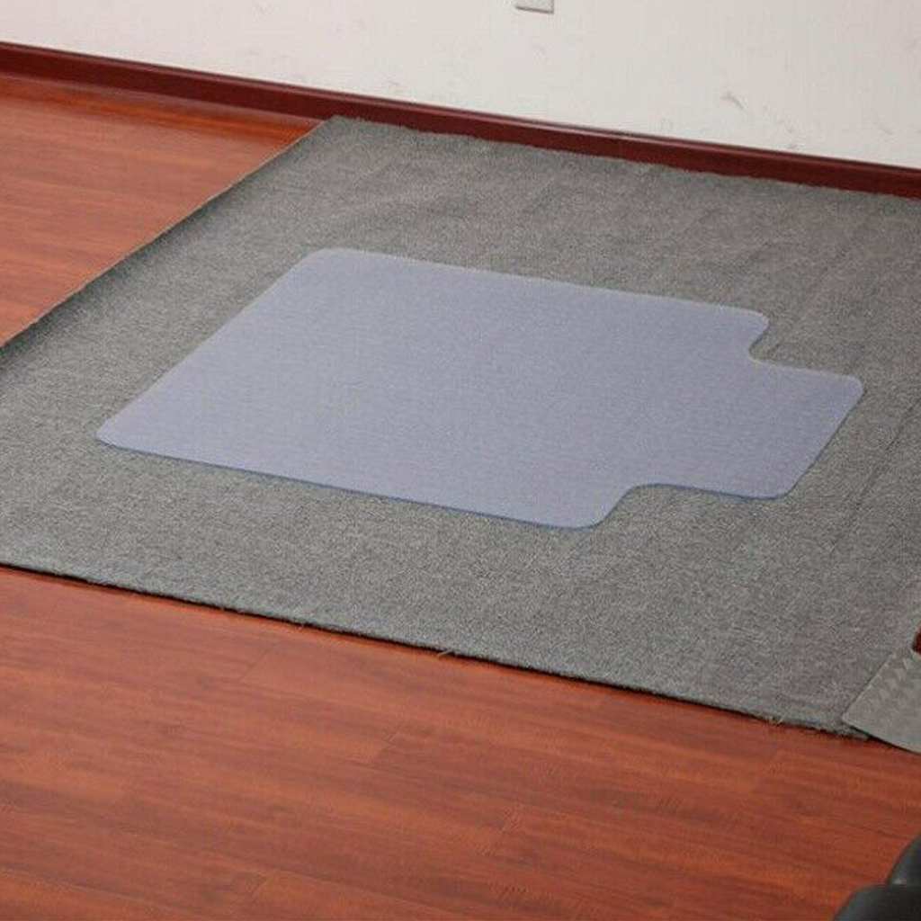 Office Chair Carpet Floor Computer Mat Vinyl Protector Pvc Chair Mat 510 X 260mm