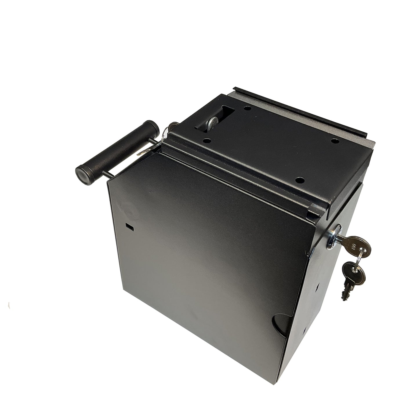 4 Point Of Sale Cash Safe Box Under Counter With 4 Keys Steel Construction