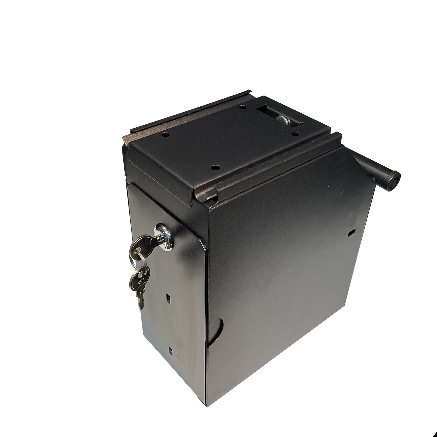 4 Point Of Sale Cash Safe Box Under Counter With 4 Keys Steel Construction