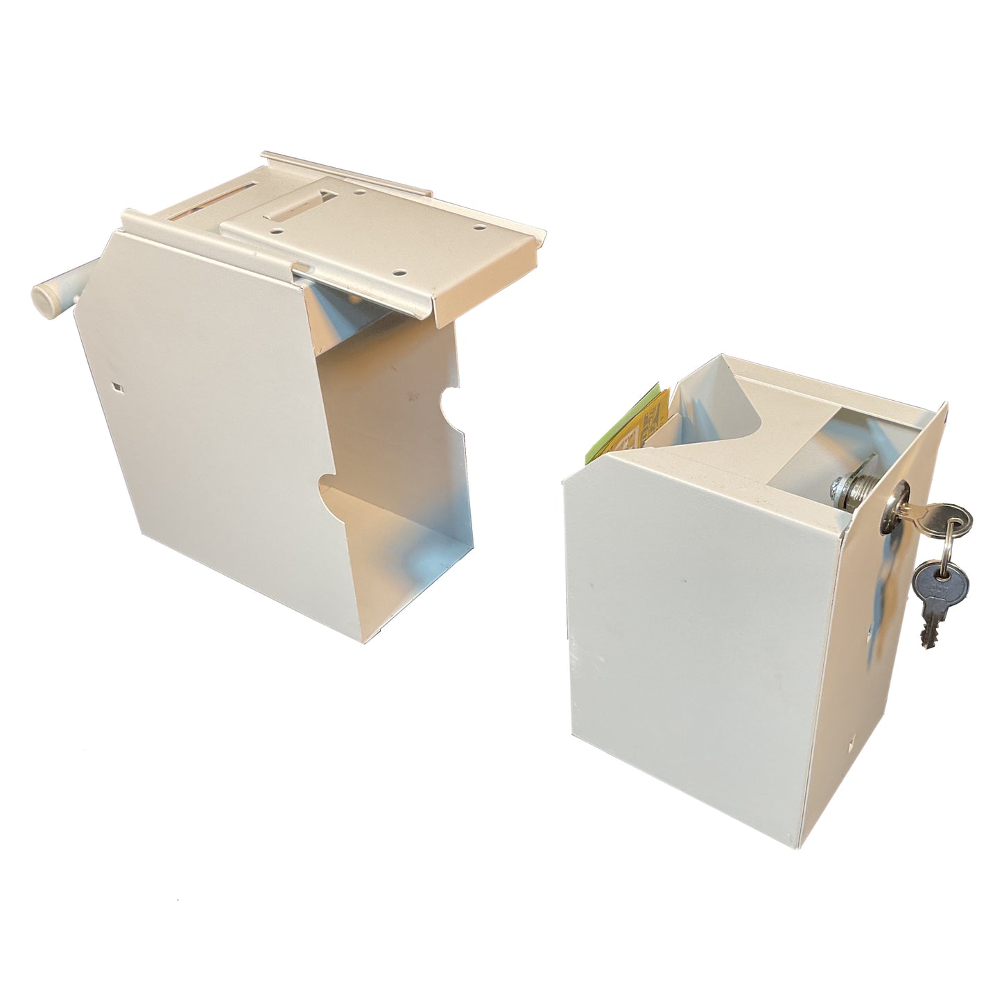 KASA Pos Cash Money Safe Box Under Table Counter Secret ATM Security Safety Locker