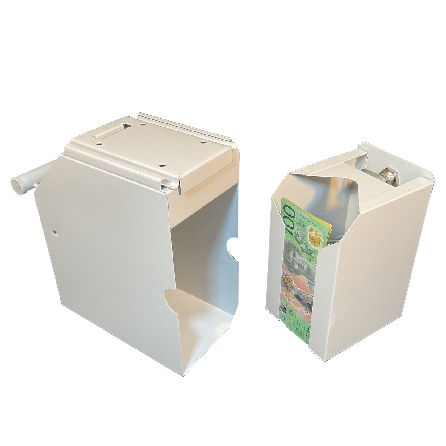 KASA Pos Cash Money Safe Box Under Table Counter Secret ATM Security Safety Locker