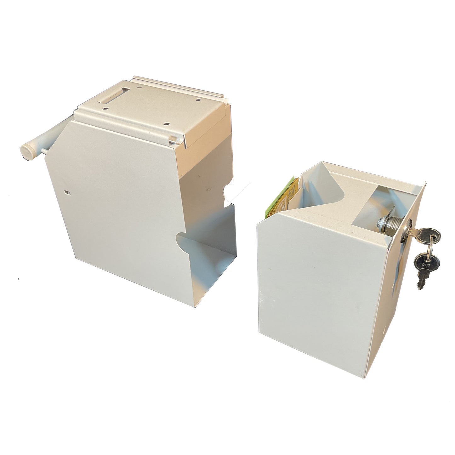 KASA Pos Cash Money Safe Box Under Table Counter Secret ATM Security Safety Locker