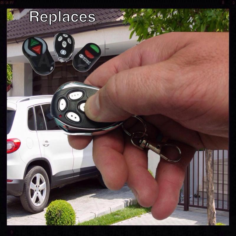 New AFTERMARKET REMOTE CONTROL FOR SMART LIFTER ROLLER DISC NANO GARAGE Replacement For Merlin Security DOOR OPENERS
