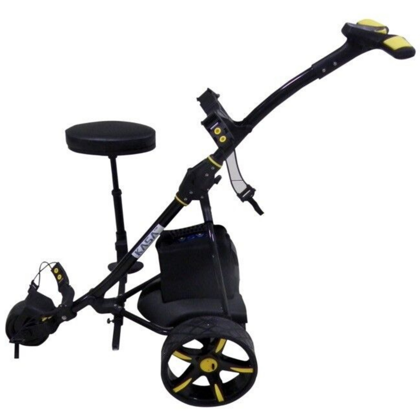 3 Wheel Digital Electric Golf Buggy Foldable Cart Non-Remote