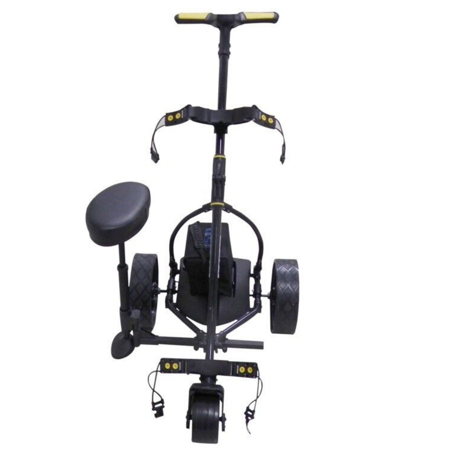 3 Wheel Digital Electric Golf Buggy Foldable Cart Non-Remote
