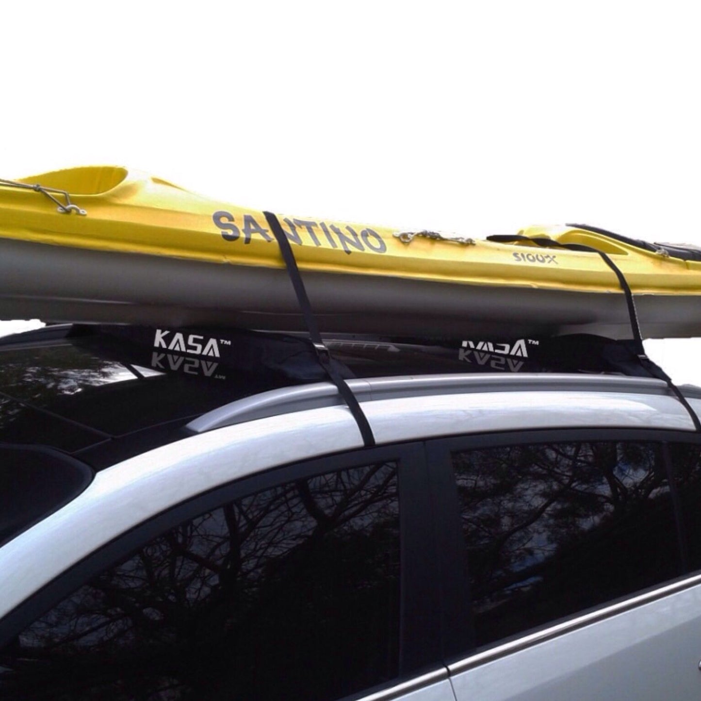 New kasa Style double Soft Roof Racks car roof Universal Car Roof Luggage Carrier Kayak Surfboard Canoe