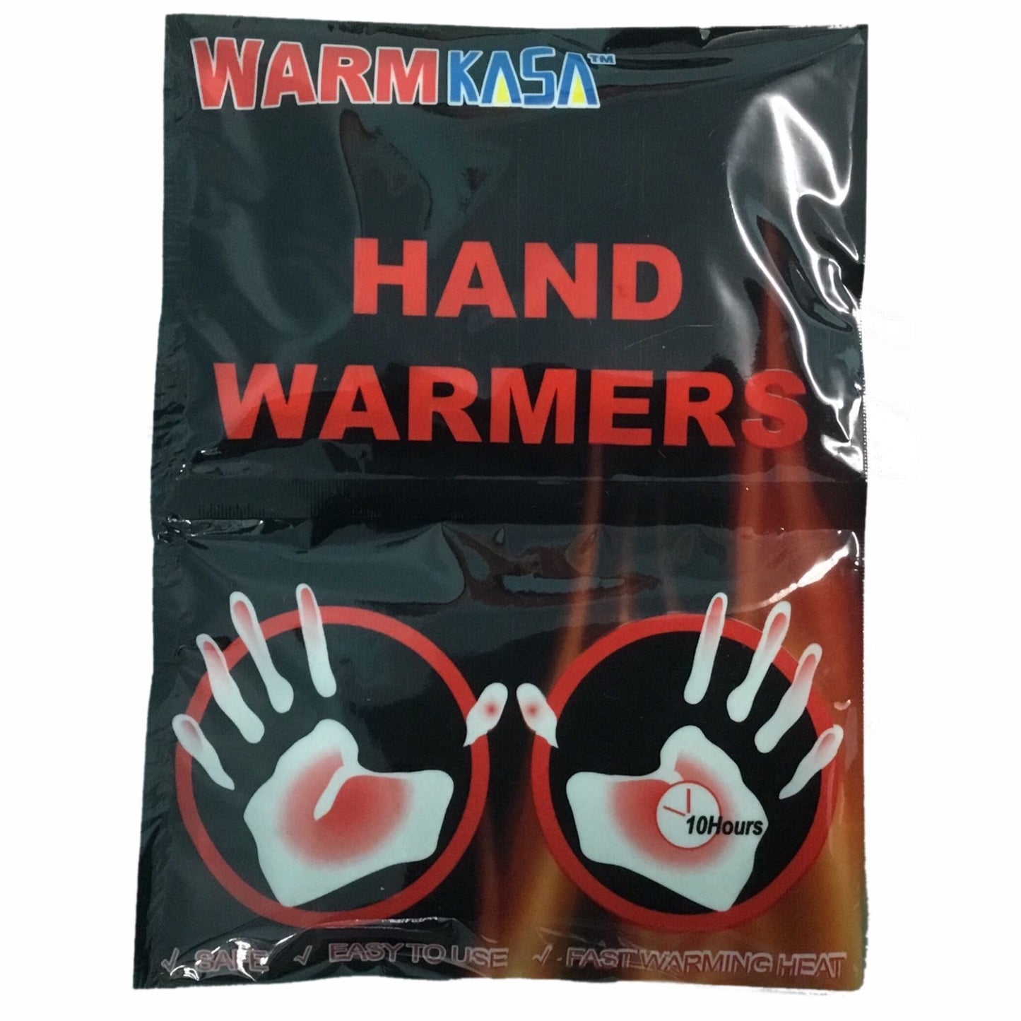 10 Pairs 20 KASA Hand Warmers Pack | 10 Hrs | Safe| Natural | Odorless Warmer Natural Comfort Home Heater Snow Ski