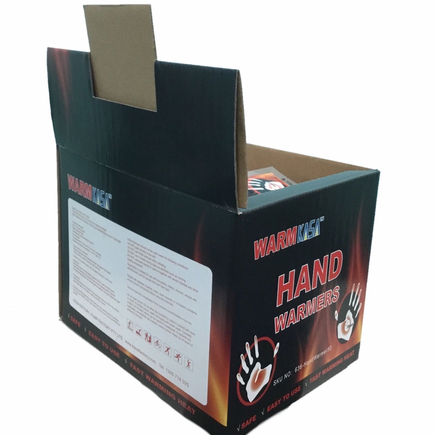 10 Pairs 20 KASA Hand Warmers Pack | 10 Hrs | Safe| Natural | Odorless Warmer Natural Comfort Home Heater Snow Ski