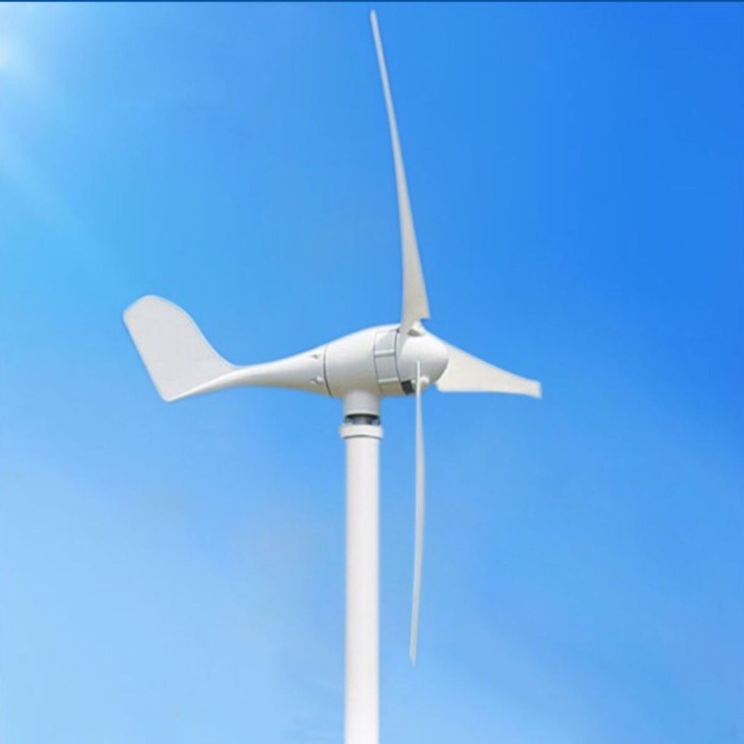 700W 24V Wind Turbine Generator 3 Blade - Digital Hybrid Wind/Solar Controller