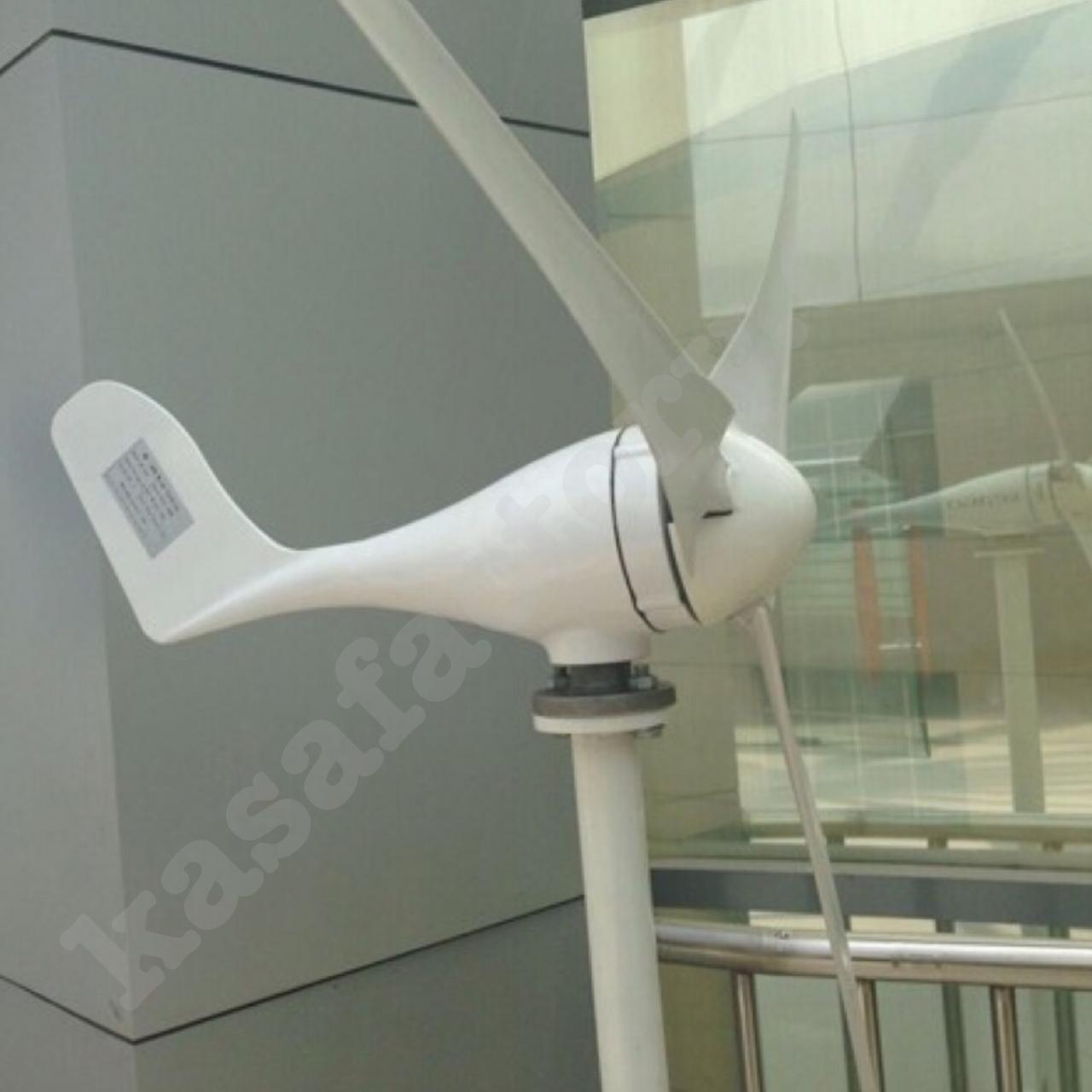 300W 12V Wind Turbine Generator 3 Blade - Digital Hybrid Wind/Solar Controller