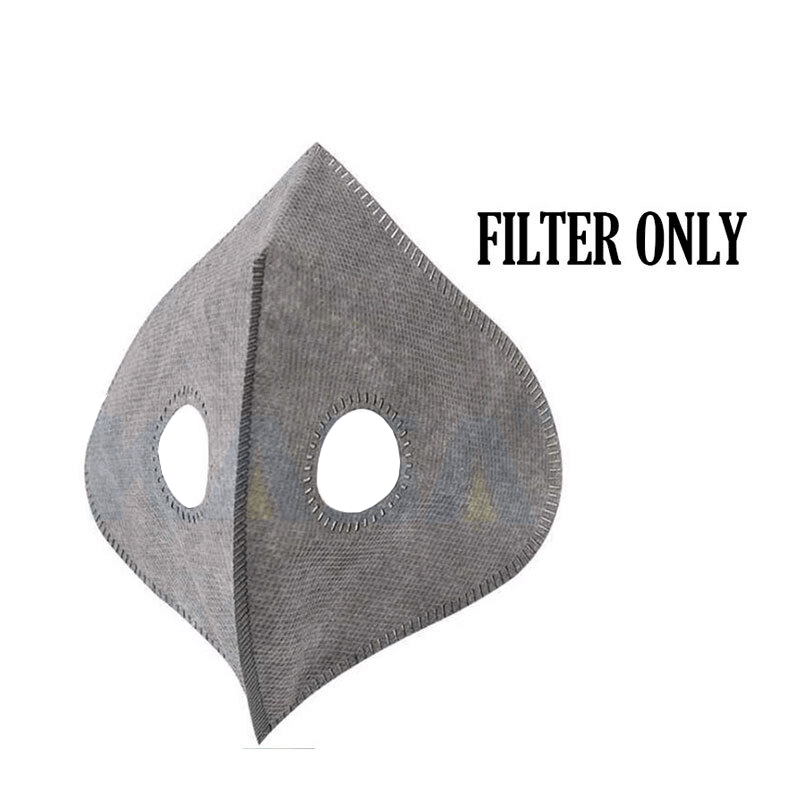 KASA Face Mask Filter Activated Carbon Adult Anti Pollution Filters Pads