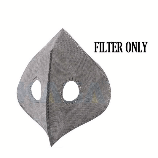 KASA Face Mask Filter Activated Carbon Adult Anti Pollution Filters Pads