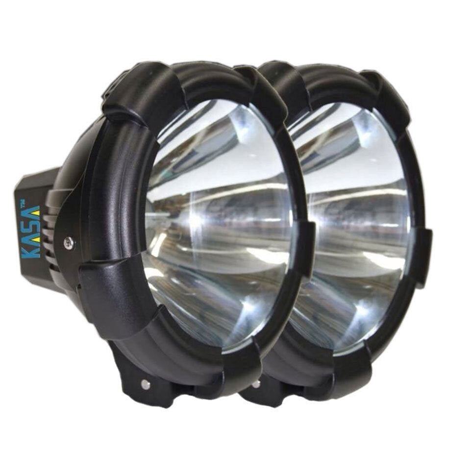 Kasa 75 Watt Spot Lights 2x9wd Tractor Series Xenon Hid 12v Ac Driving
