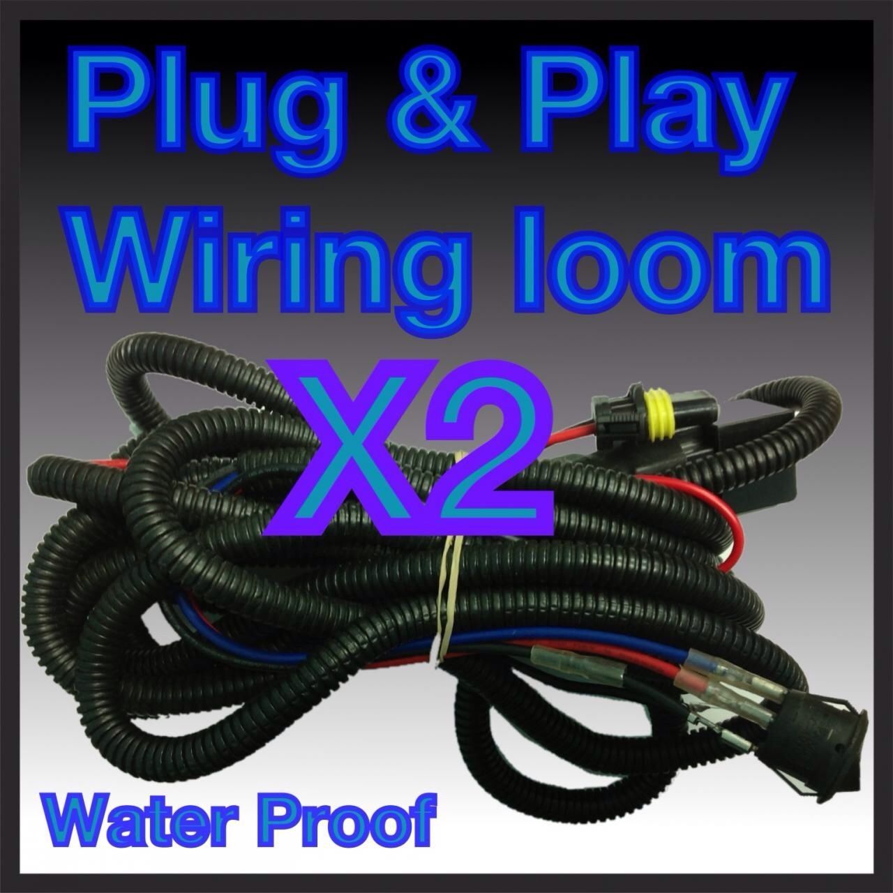 Kasa 75 Watt Spot Lights 2x9wd Tractor Series Xenon Hid 12v Ac Driving