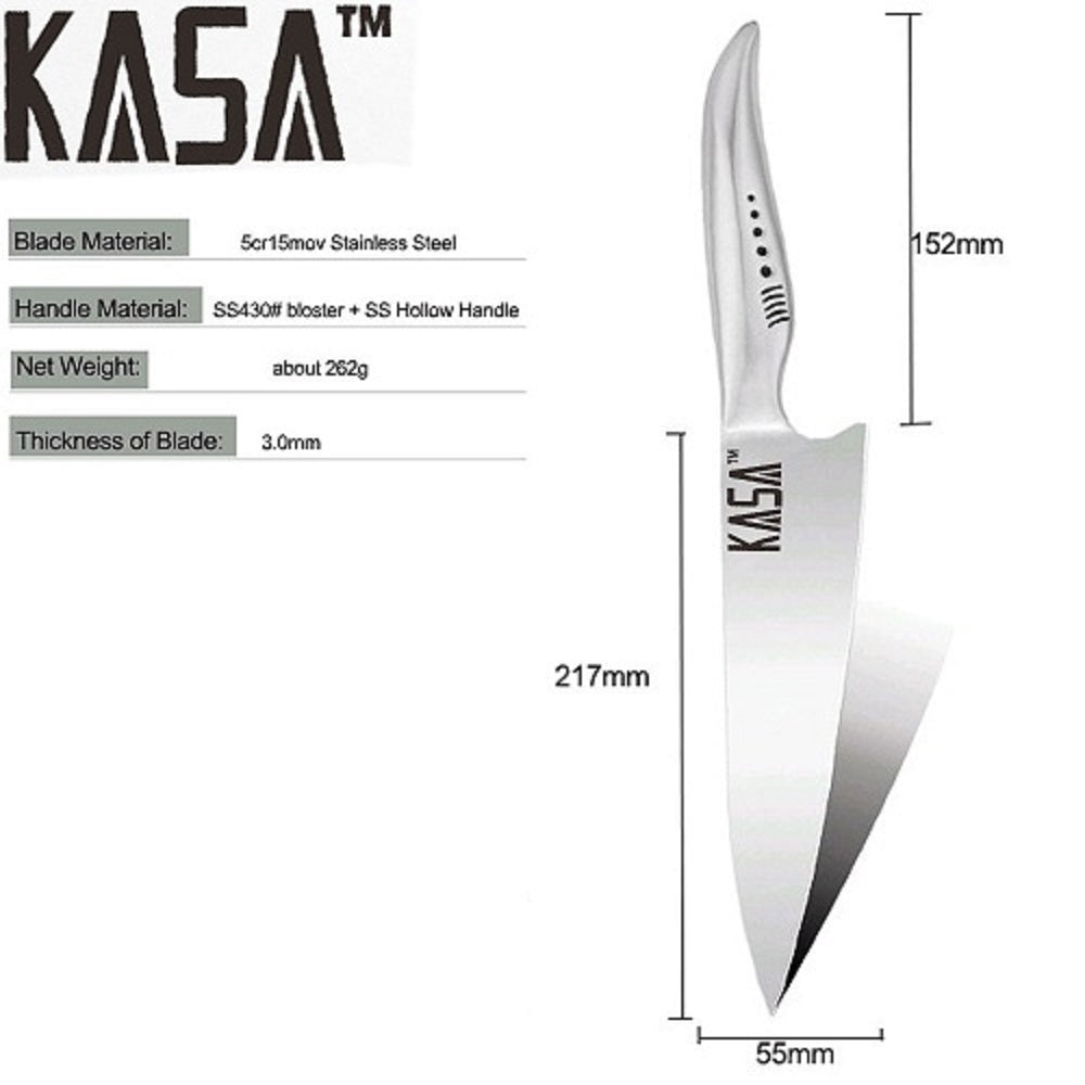 KASA Cooking Kitchen Knives Stainless Steel Utility 3.5 inch Knives