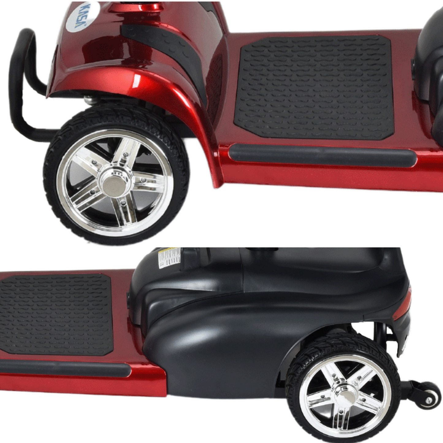 KASA Electric Mobility Scooter Portable 24V 12AH 250W Battery 8 Inch Tyres Elderly Aid Smart E-Scooter