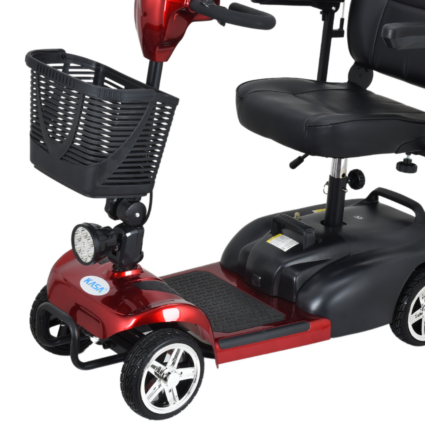 KASA Electric Mobility Scooter Portable 24V 12AH 250W Battery 8 Inch Tyres Elderly Aid Smart E-Scooter