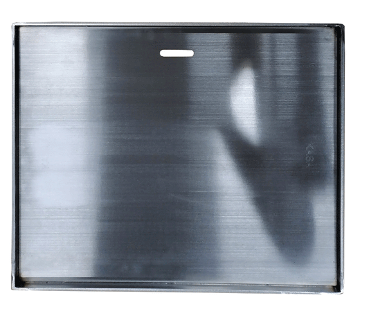 KASA Stainless Steel BBQ Hot Plate Grill Griddle Hotplate 48 X 32cm
