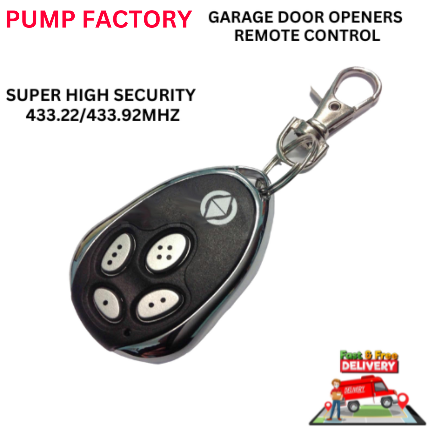 New AFTERMARKET REMOTE CONTROL FOR SMART LIFTER ROLLER DISC NANO GARAGE Replacement For Merlin Security DOOR OPENERS